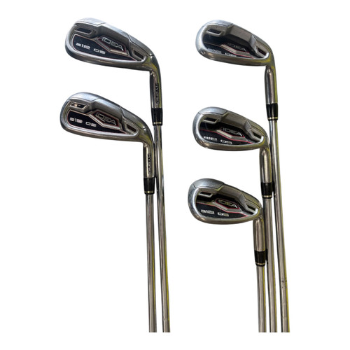 Vist Large View of Product Image Which is Used Adams IDEA A12 7-PW+GW Mens Iron Set RH 7I-PW