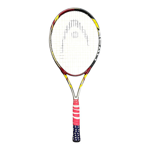 Vist Large View of Product Image Which is Used Head TI 3000 Adult Tennis Racquet Red Unknown