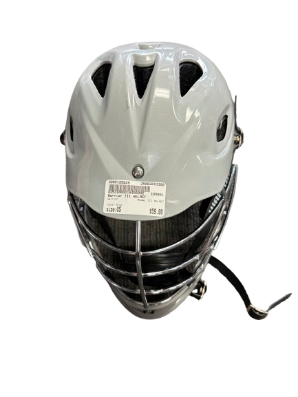 Vist Large View of Product Image Which is Used Warrior TII HELMET Lacrosse Helmet Grey One Size