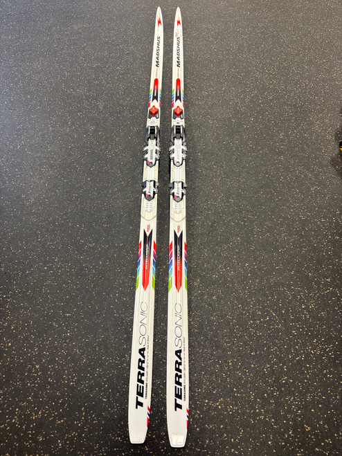 Vist Large View of Product Image Which is Used Madshus TERRASONIC XC SKI Womens XC Ski/Binding Red 170 cm