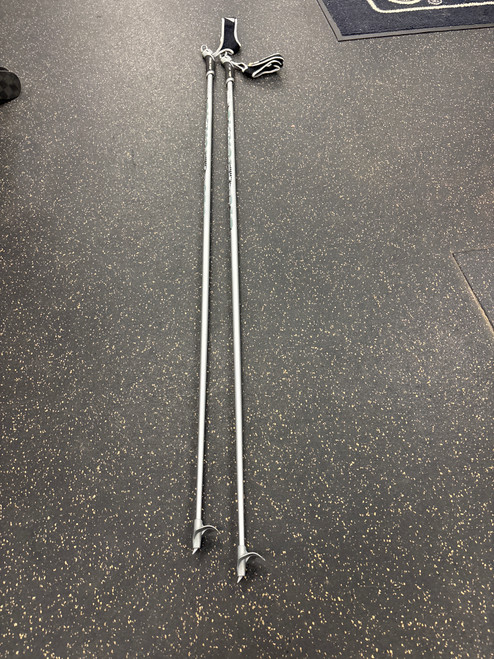 Vist Large View of Product Image Which is Used DIAMOND SKI POLES Mens XC Ski Poles Grey 145 cm / 57 in