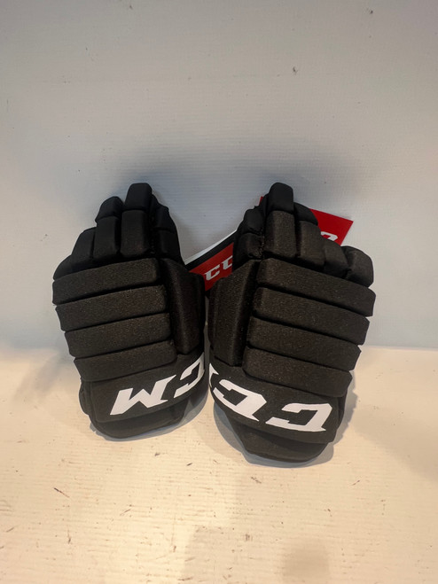 Vist Large View of Product Image Which is Used CCM LTP Junior Gloves Black 11"