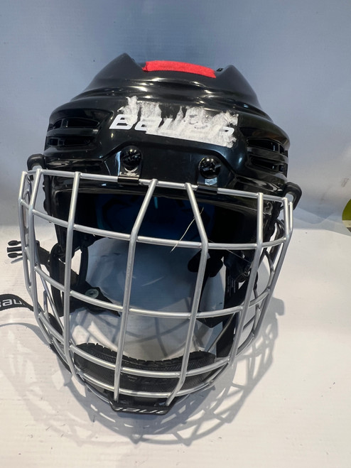 Vist Large View of Product Image Which is Used Bauer PRODIGY Helmet Cage Combo Black XS