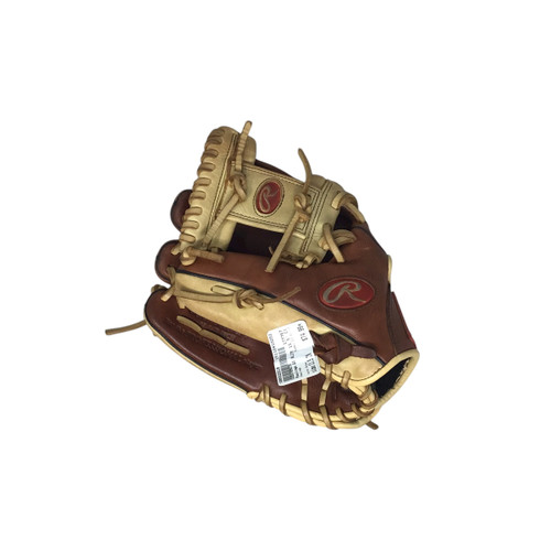 Vist Large View of Product Image Which is Used Rawlings GG ELITE BB/SB Glove LH Throw Brown 11 1/2"