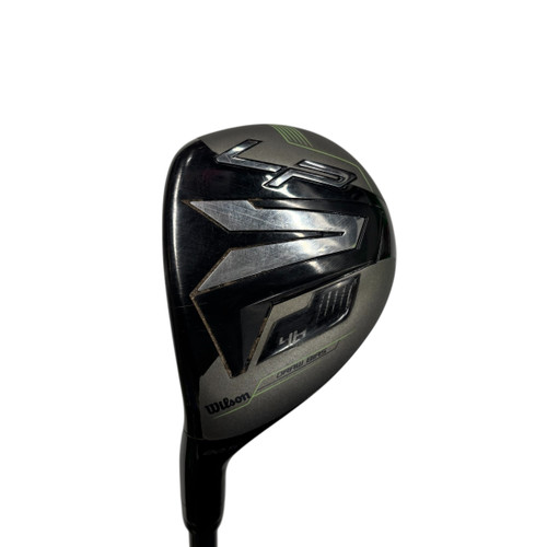 Vist Large View of Product Image Which is Used Wilson LP 4H Mens LH 4 Hybrid Regular Flex Graphite