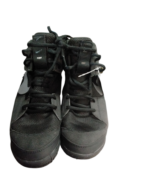 Vist Large View of Product Image Which is Used Nike FURY Wrestling Shoes Black Senior 10.5