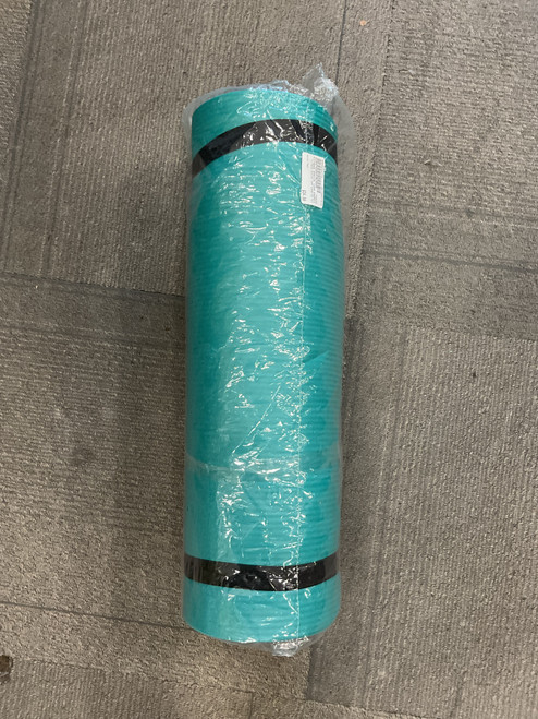 Vist Large View of Product Image Which is Used FITNESS BASICS 12MM EXERCISE MAT Yoga Mat Teal
