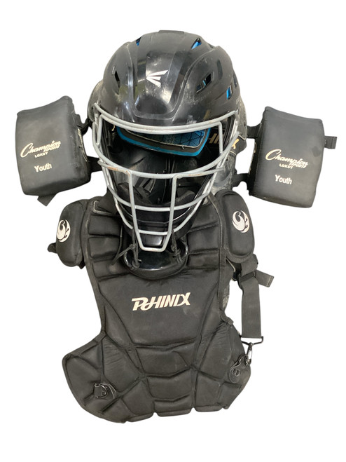 Vist Large View of Product Image Which is Used EASTON AND PHINIX YOUTH CATCHERS SET Catchers Equipment Other