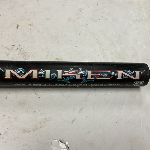 Vist Large View of Product Image Which is Used Miken Freak 98 MSFN Slowpitch Bat 34"