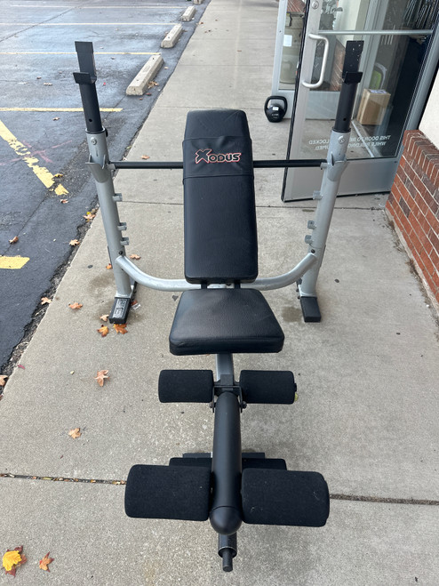 Vist Large View of Product Image Which is Used Cap XODUS OLYMPIC BENCH Olympic Bench