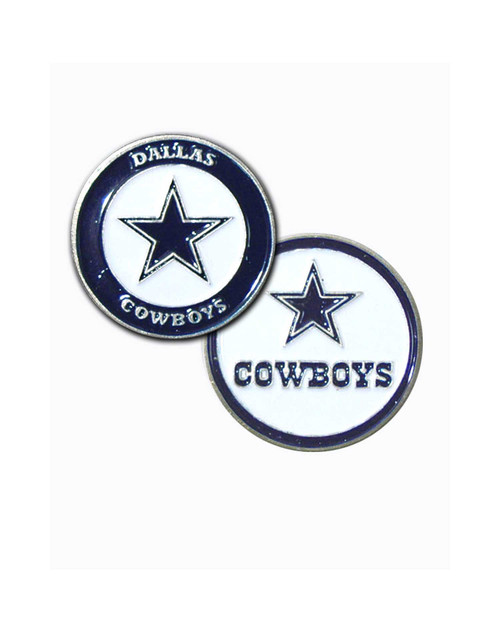 Vist Large View of Product Image Which is New NFL Ball Marker - Cowboys