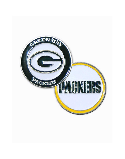 Vist Large View of Product Image Which is New NFL Ball Marker - Packers