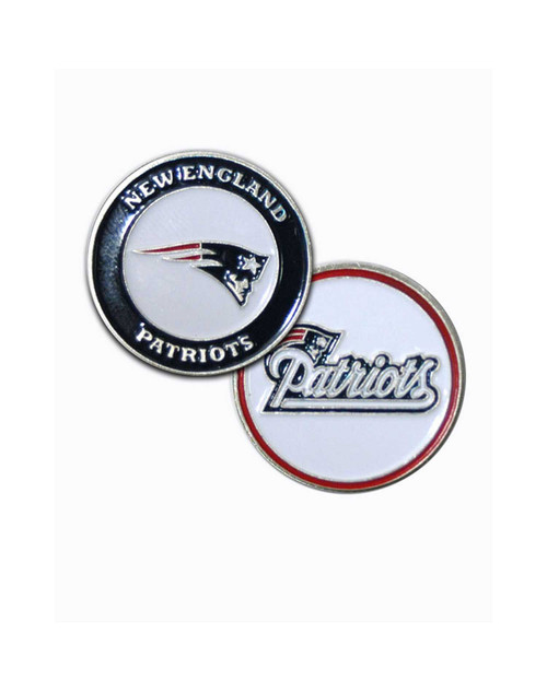 Vist Large View of Product Image Which is New NFL Ball Marker - Patriots