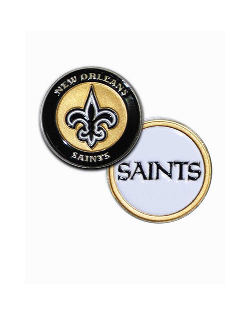 Vist Large View of Product Image Which is New NFL Ball Marker - Saints