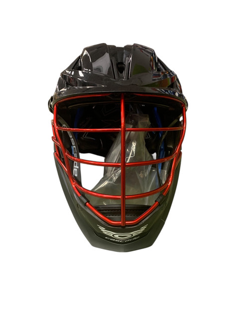 Vist Large View of Product Image Which is Used Cascade XRS Lacrosse Helmet Black LG