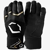 Vist Large View of Product Image Which is New EvoCrbyn BatGlv WrBlk A L