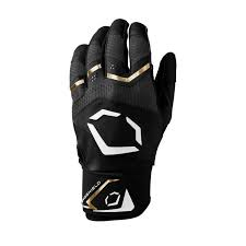 Vist Large View of Product Image Which is New EVO CARBYNE BAT GLV BK M