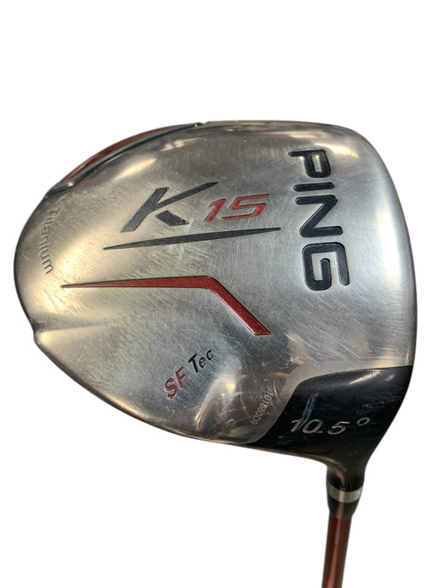 Vist Large View of Product Image Which is Used Ping K15 SF TEC 10.5 Mens Driver RH 10.5 Degree