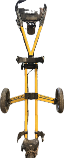 Vist Large View of Product Image Which is Used SUN MOUNTAIN V1 Golf Cart 3 Wheel