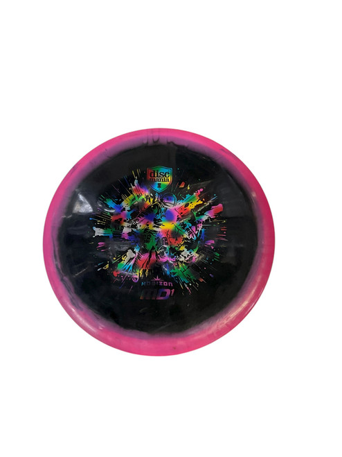 Vist Large View of Product Image Which is Used Discmania S-LINE HOR MD1 ASTRONAUT Disc Golf Mid Range Black 178g