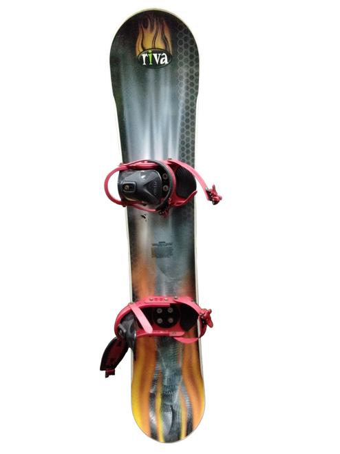 Vist Large View of Product Image Which is Used RIVA 150 Mens Board/Bindings Black 152 cm