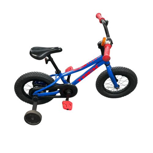 Vist Large View of Product Image Which is Used Trek PRECALIBER Mountain Bike Boys Royal Blue 12"