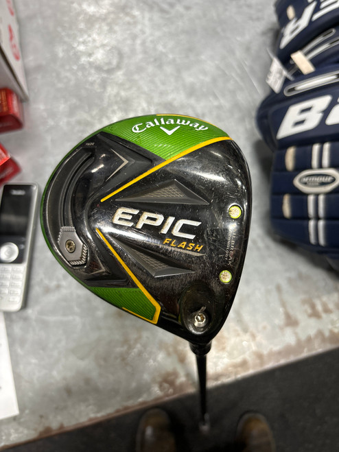Vist Large View of Product Image Which is Used Callaway EPIC FLASH Mens Driver RH 10.5 Degree