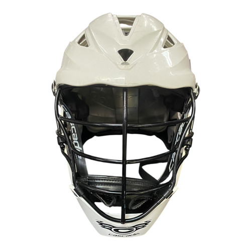 Vist Large View of Product Image Which is Used Cascade PRO 7 Lacrosse Helmet White One Size