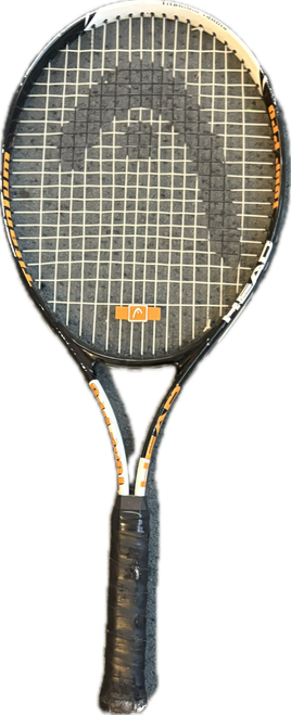 Vist Large View of Product Image Which is Used Head TOUR PRO Adult Tennis Racquet Black 4 1/2"