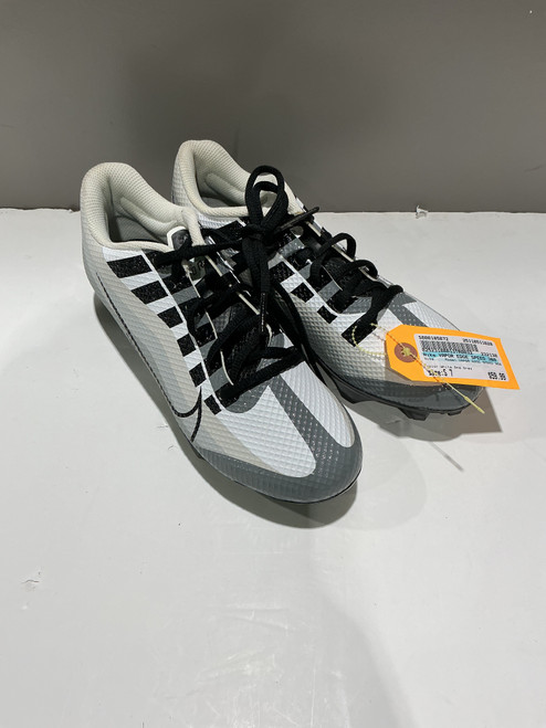 Vist Large View of Product Image Which is NEW Nike VAPOR EDGE SPEED 360 Adult FB Cleats White And Grey Senior 7