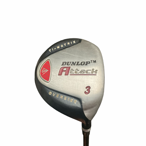 Vist Large View of Product Image Which is Used Dunlop ATTACK Mens Fairway Wood RH 3 Wood