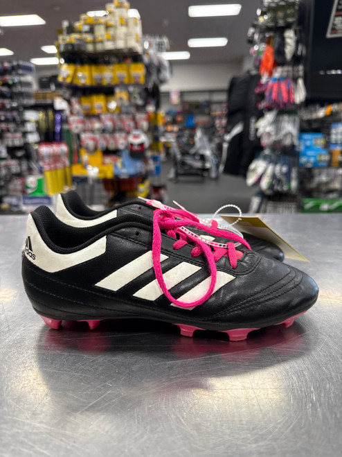 Vist Large View of Product Image Which is Used Adidas Soccer Cleats Black Junior 04