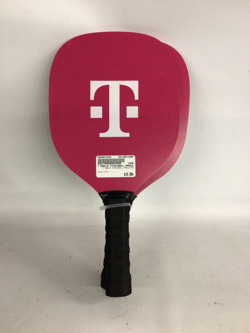 Vist Large View of Product Image Which is Used T MOBLIE PICKLEBALL PADDLE SET Pickleball Racquet Pink