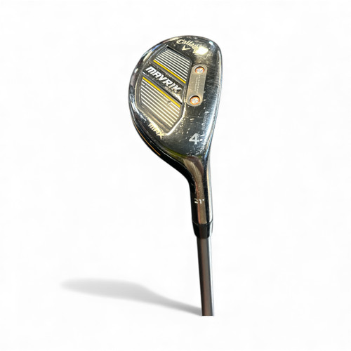 Vist Large View of Product Image Which is Used Callaway MAVRIK MAX Mens Hybrid Club RH 4 Hybrid