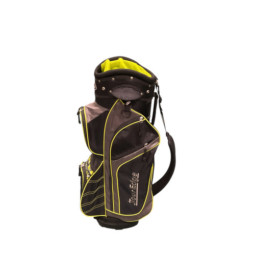 Vist Large View of Product Image Which is Used Tour Edge 7 CAVITY CART BAG Mens Cart Bag Black And Optic Yellow