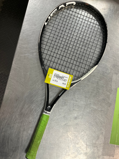 Vist Large View of Product Image Which is Used Head SPEED 25 JR RACQUET Junior Tennis Racquet Black 25"