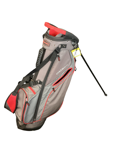 Vist Large View of Product Image Which is Used Datrek 8 WAY STAND BAG Mens Stand Bag Grey