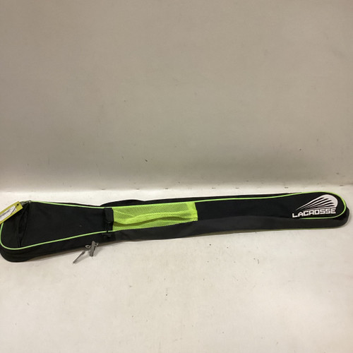 Vist Large View of Product Image Which is Used Nike LAX Accessories Stick Bags Black And Neon Green
