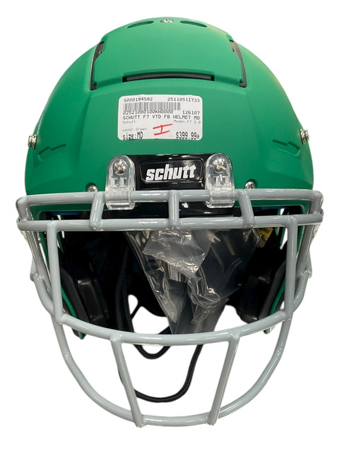 Vist Large View of Product Image Which is Used Schutt F7 VTD FB Helmet Green LG