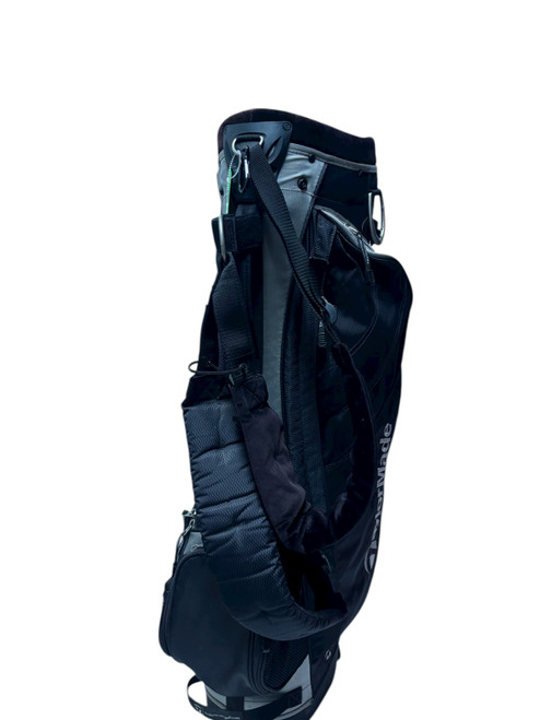 Vist Large View of Product Image Which is Used Taylormade 6-Way Golf Stand Bag Black