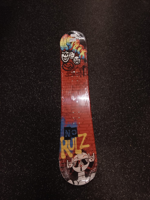 Vist Large View of Product Image Which is New NO RULZ SNOWBOARD 120CM