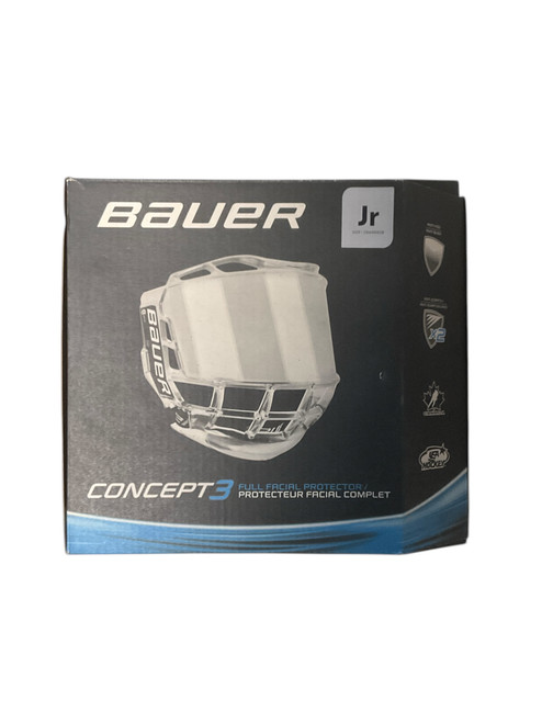 Vist Large View of Product Image Which is Used Bauer Hockey Full Visor One Size