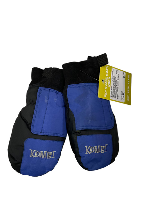 Vist Large View of Product Image Which is Used Kombi Outerwear Boys Gloves Black XXS
