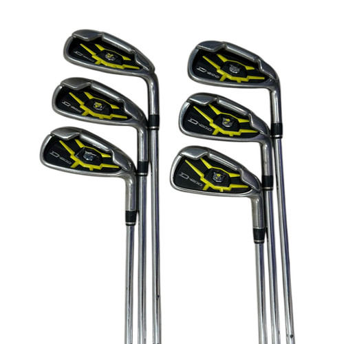 Vist Large View of Product Image Which is Used Wilson D-200 Mens Iron Set RH 6I-GW/AW