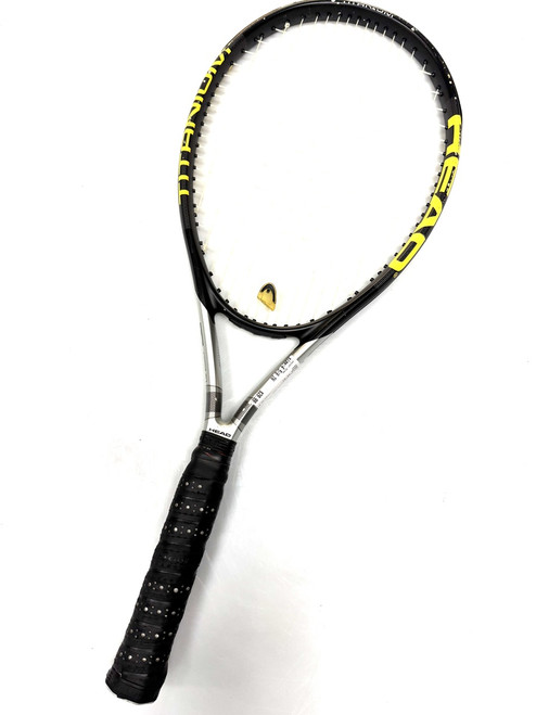 Vist Large View of Product Image Which is Used Head TI S1 Adult Tennis Racquet Grey 4 5/8"