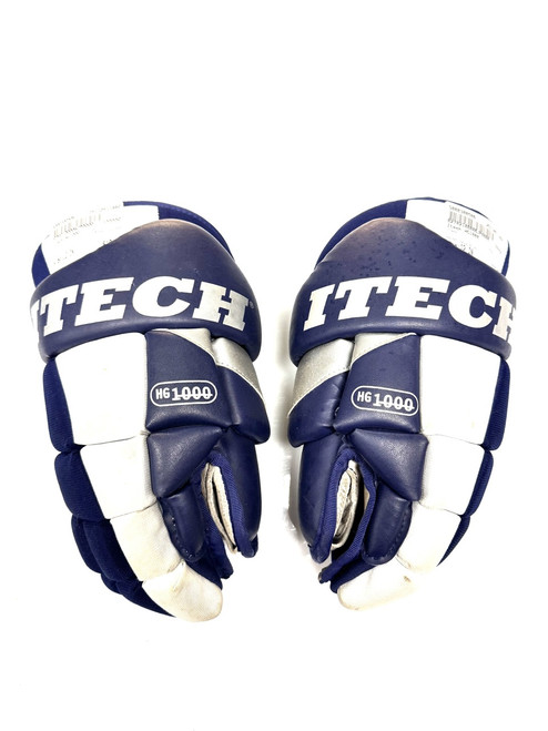 Vist Large View of Product Image Which is Used Itech HG1000 Junior Gloves Navy Blue 12"