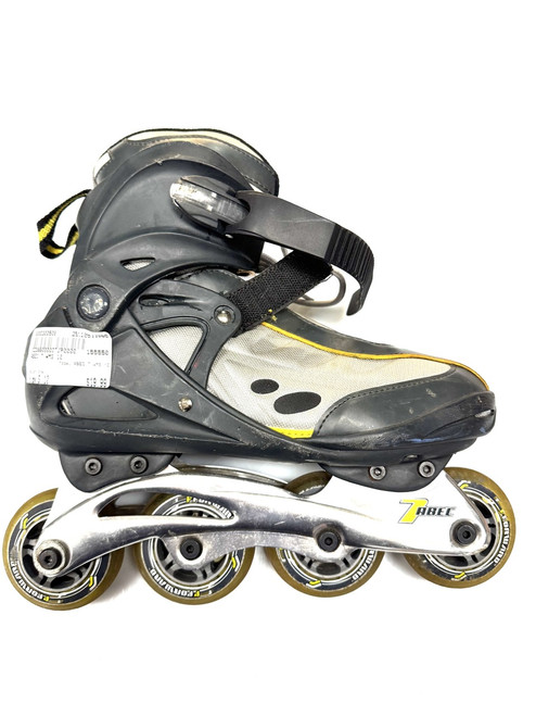 Vist Large View of Product Image Which is Used ABEC 7 WMS 10 Senior Rec Fitness Skates Grey Senior 10