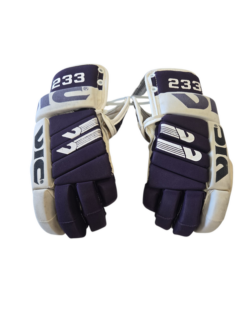 Vist Large View of Product Image Which is Used Vic 233 GLOVES Senior Gloves Purple 15"