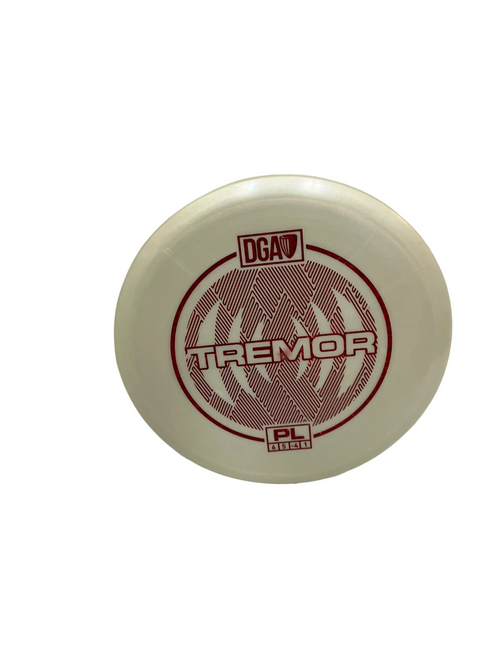 Vist Large View of Product Image Which is Used DGA PL Tremor 170g White Disc Golf Mid Range