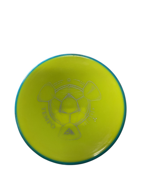 Vist Large View of Product Image Which is Used Axiom TEMPO Disc Golf Putter Yellow